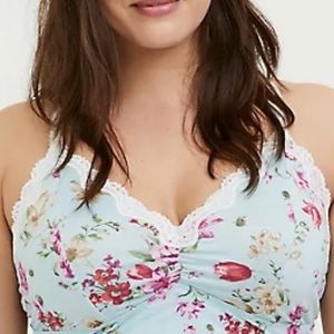 Torrid floral bralette